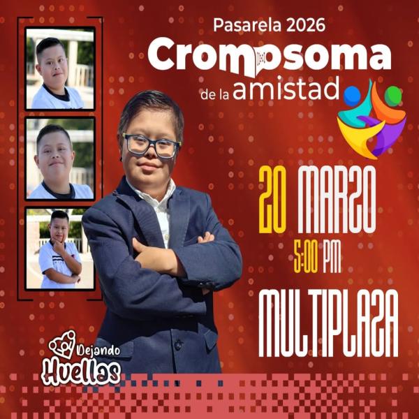 Dejando Huellas la Pasarela: Cromosoma de la Amistad 