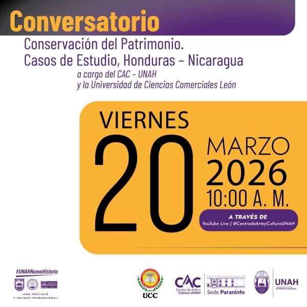Conversatorio “Conservación del Patrimonio. Casos de estudio Honduras–Nicaragua” 