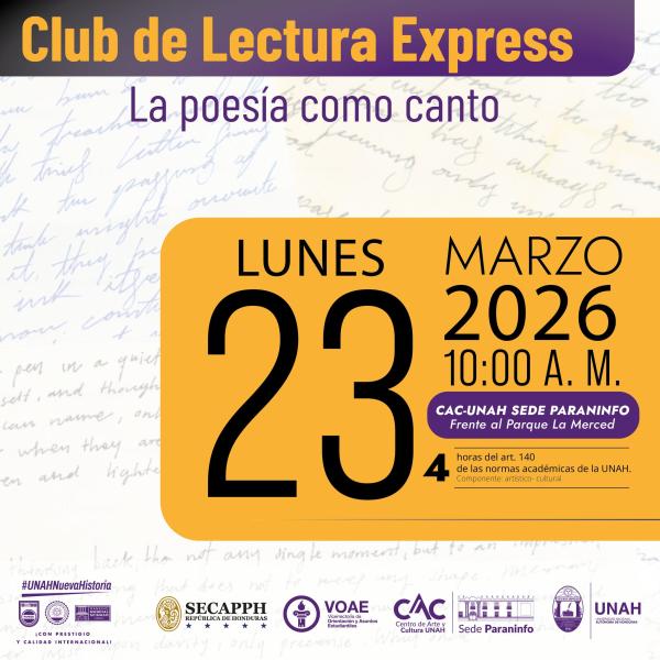 Club de Lectura Express: “La poesía como canto”