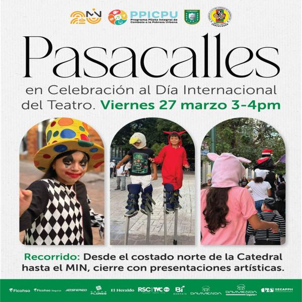 Gran recorrido de los pasacalles 