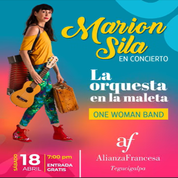 Marion Sila y su increíble show "One Woman Band"