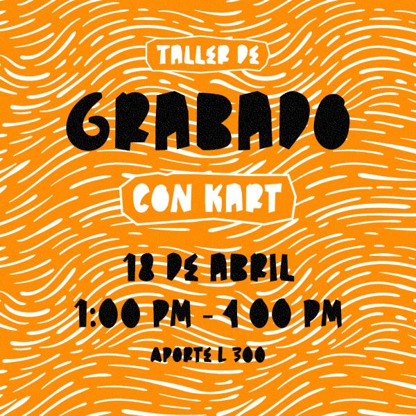 Tardecita de grabado en La ilimitada con Kart