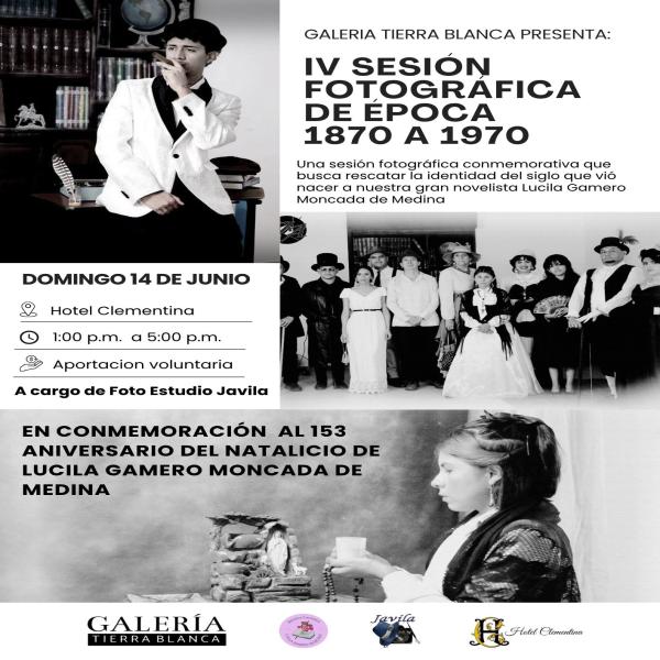 IV Sesión fotográfica de época (1870 a 1970)