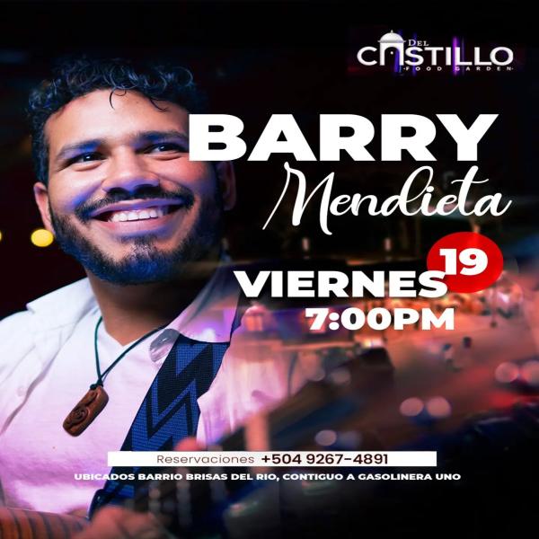 Barry Mendieta en vivo 