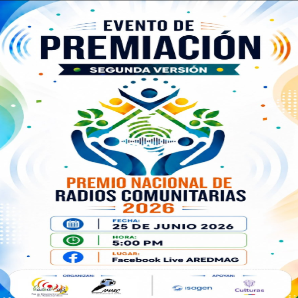 Premiación de la Segunda Versión del Premio Nacional de Radios Comunitarias 2026