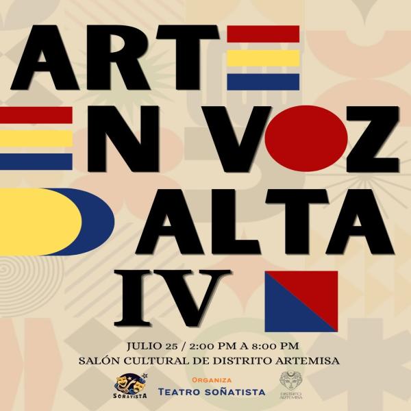 Vive una tarde llena de arte, talento y cultura en Arte en Voz Alta IV