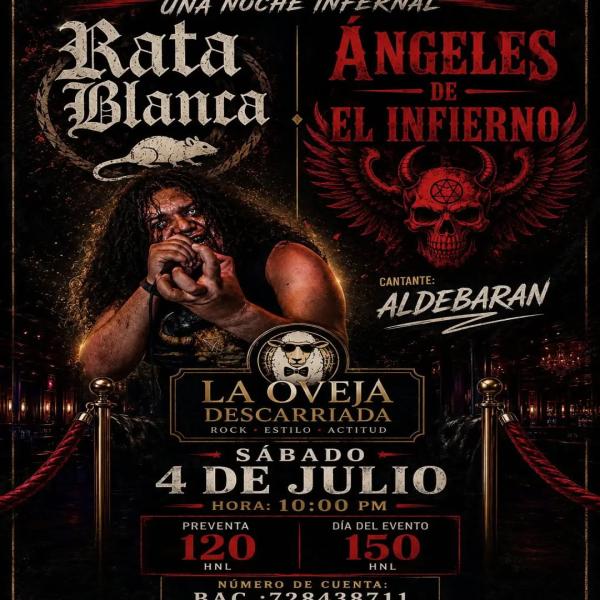 Tributo a Rata Blanca y Ángeles del Infierno por Aldebarán
