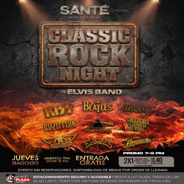 Classic Rock Night con Elvis Band 