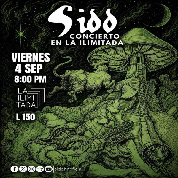 SIDD llega a La Ilimitada para una noche de rock, sonidos y mucha psicodelia