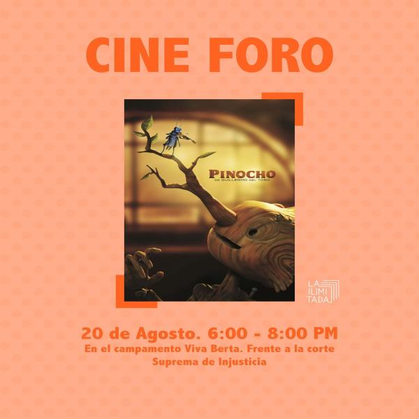 Cine Foro: Pinocho de Guillermo del Toro 