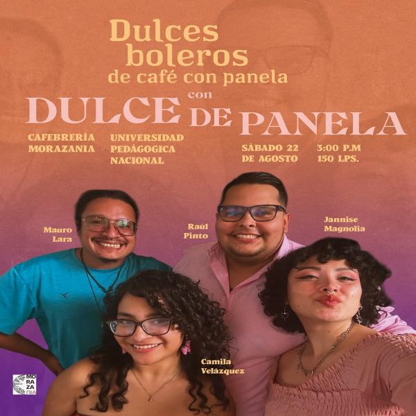 Dulces boleros de café con panela con Dulce de panela 