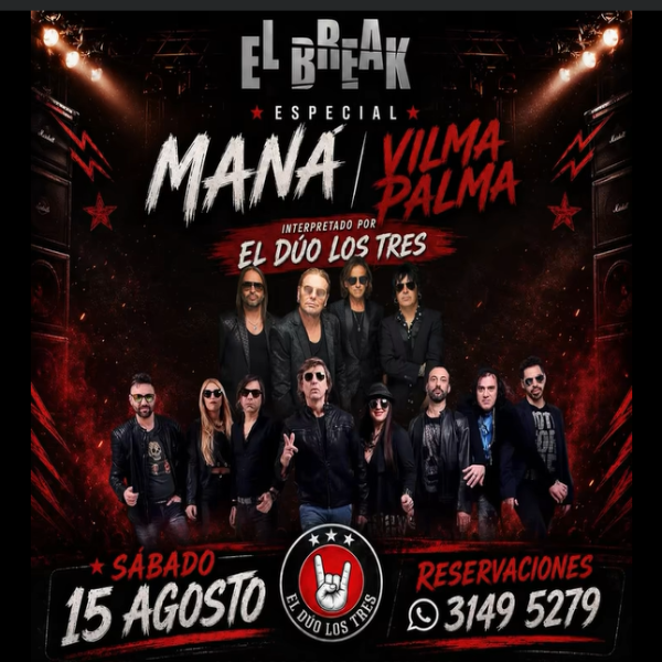 Especial Maná/Vilma Palma con El Dúo Los Tres